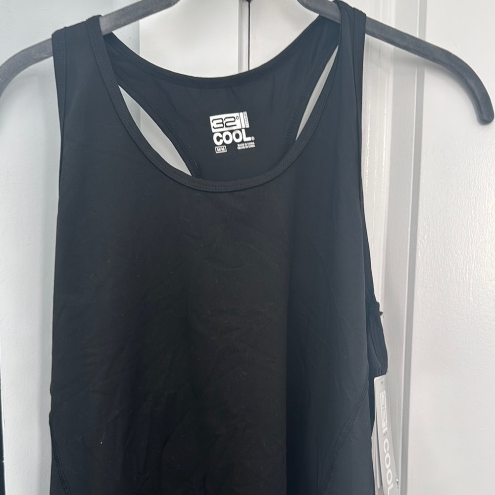 32 Degrees Black Tank Top